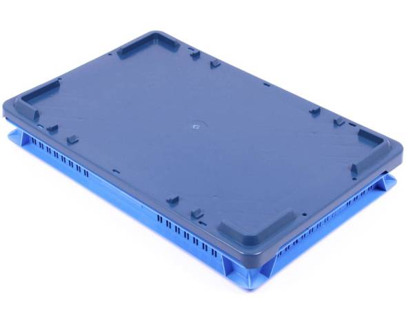 Пластиковый лоток 600х400х75 с перфорацией стенок