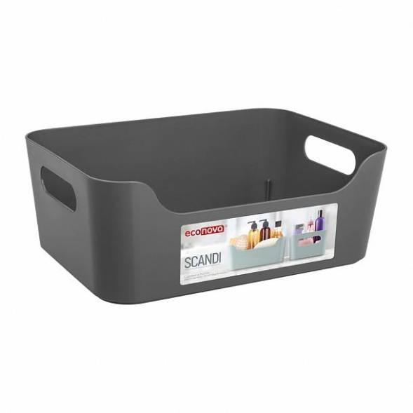 Корзинка универсальная SCANDI, 4,6 л, серый