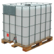 Еврокуб (IBC-контейнер) на деревянном поддоне UN, 1000 л, белый [UC 1000 дп UN (МОРСКОЙ)]