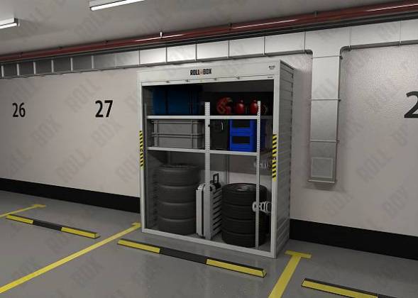 Шкаф в паркинг ROLL‑BOX IN STOCK S-1