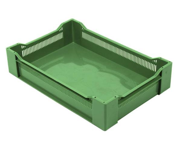 Ящик 600х400х135 перфорированные стенки для овощей