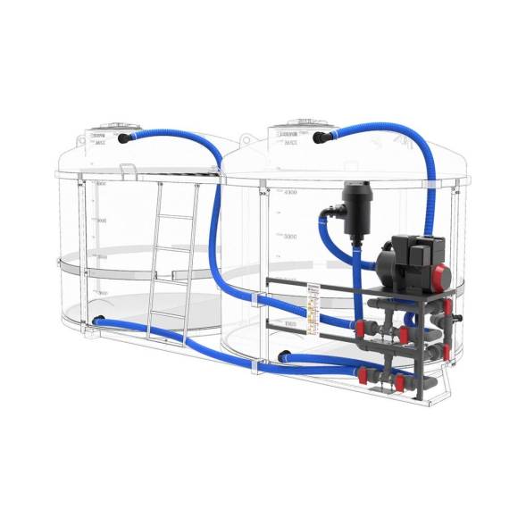 Комплексы насосные ПВХ на две емкости TRN