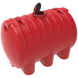 Емкость КАС 8000 HR с откидной крышкой красный