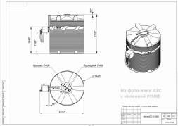 Мини АЗС V 5000 Китай Премиум JYB60 - раздаточная колонка со счетчиком