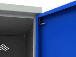 Шкаф гардеробный металлический ДВК COMFORT 1700/22 (600) [ ER-00022858 ]