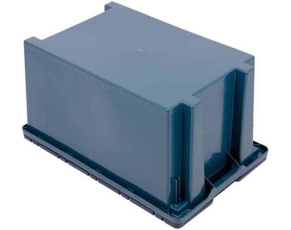 Ящик 600х400х300 сплошной с распашной несъёмной крышкой