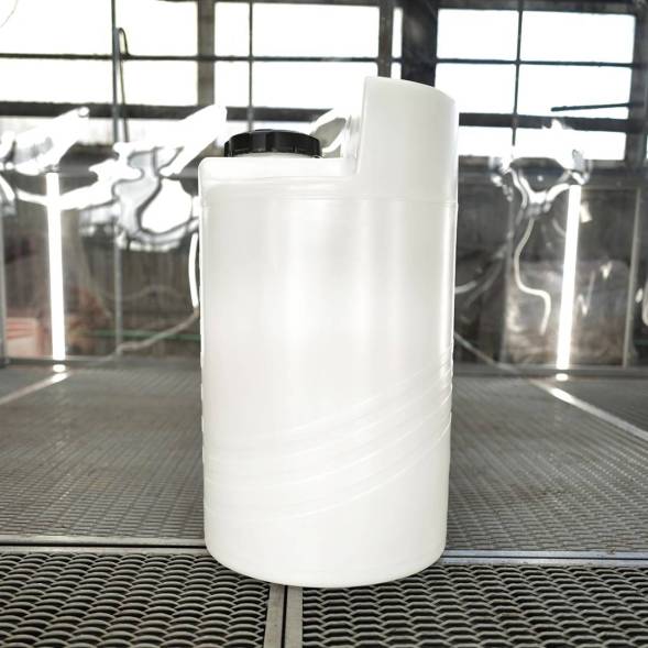 Емкость дозировочная 100 л с резьбовой крышкой под плотность вещества до 1.3 г/см3, белый
