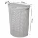 Корзина для белья Eco Style, 45л, светло-серый