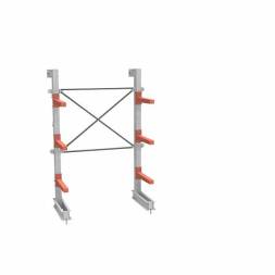 СТ-062 Стеллаж консольный односторонний 3 яруса