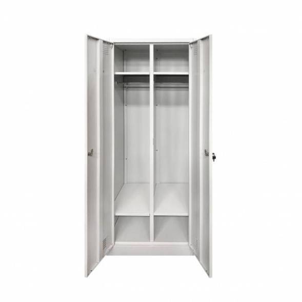 Шкаф металлический для одежды двухдверный 1850х600х500мм (2L-B1A) [ ER-00039084 ]