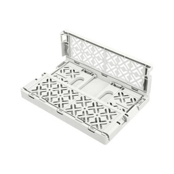 Ящик пластиковый складной ECONOVA Stocky M, 249х167х103 мм, 3.4 л, белый [434297416]