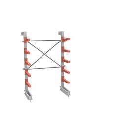 СТ-062 Стеллаж консольный односторонний 5 ярусов