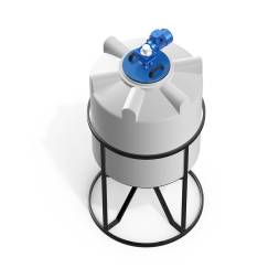 Емкость K 500 литров с лопастной мешалкой