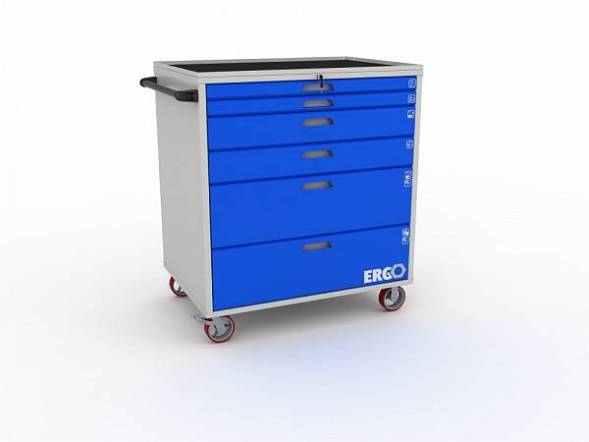 Тумба инструментальная ДВК ERGO XL 06.3