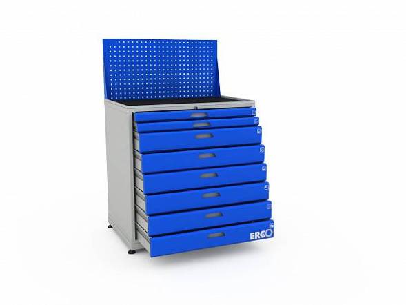 Тумба инструментальная ДВК ERGO XL 08.4