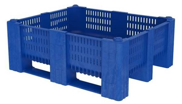 Большой пластиковый контейнер Type 1000-ACE SH-440, перфорированный