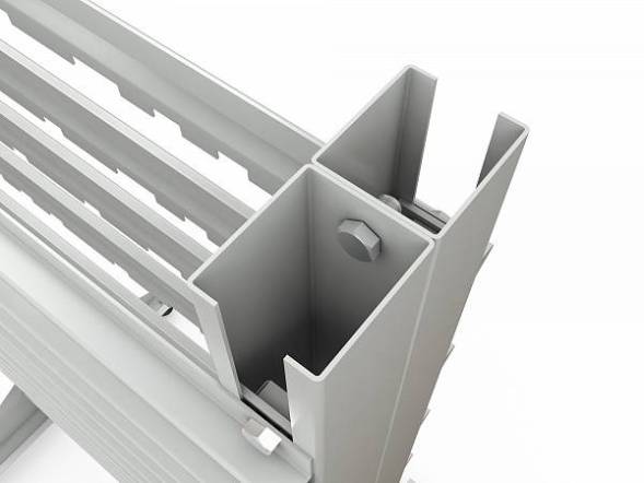 Стеллаж для пластиковых лотков ДВК SORTEX двухсторонний 1800x1000x800.01