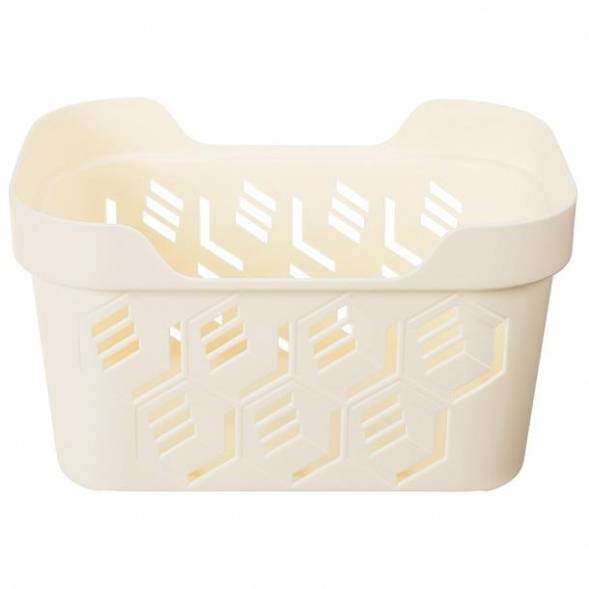 Корзинка универсальная Deluxe, 189x132x110 мм, 1,9 л, бежевый
