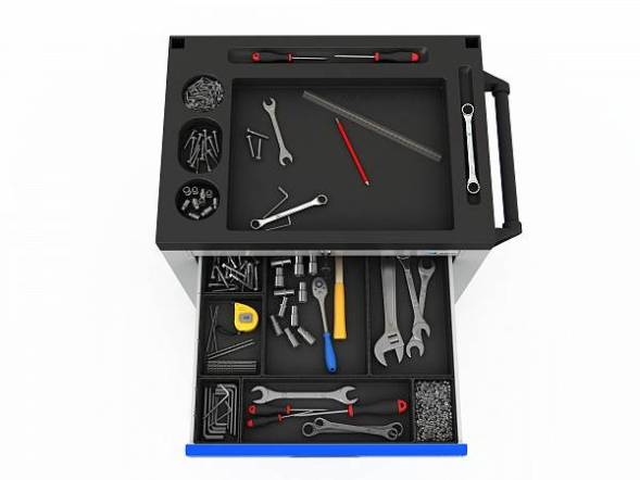 Тумба инструментальная ДВК LOGITEX 05 XS.1