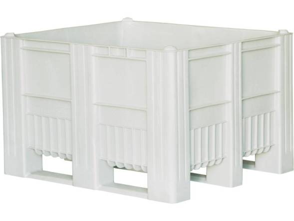 Крупногабаритный сплошной пластиковый контейнер C-Box, 1200x1000x740 мм, белый [C-Box 1210 S (740)]