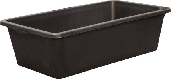 Емкость техническая пластиковая прямоугольная, 20 л, чёрный [Емкость 20 прямоугол]