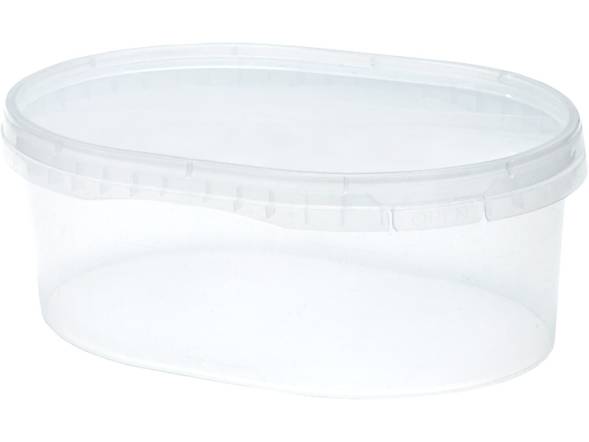 Контейнер 1 литр овальный